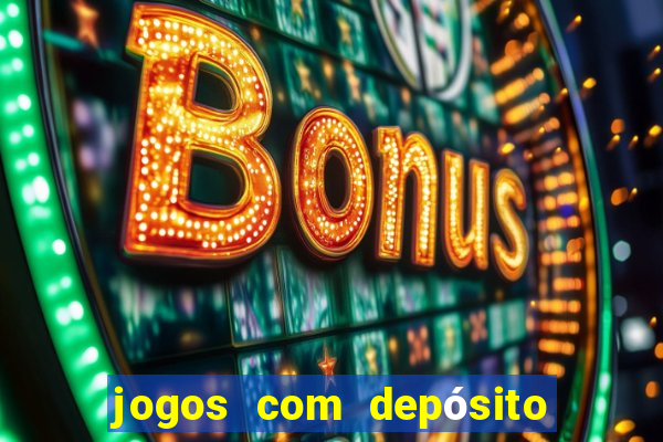 jogos com depósito de 50 centavos